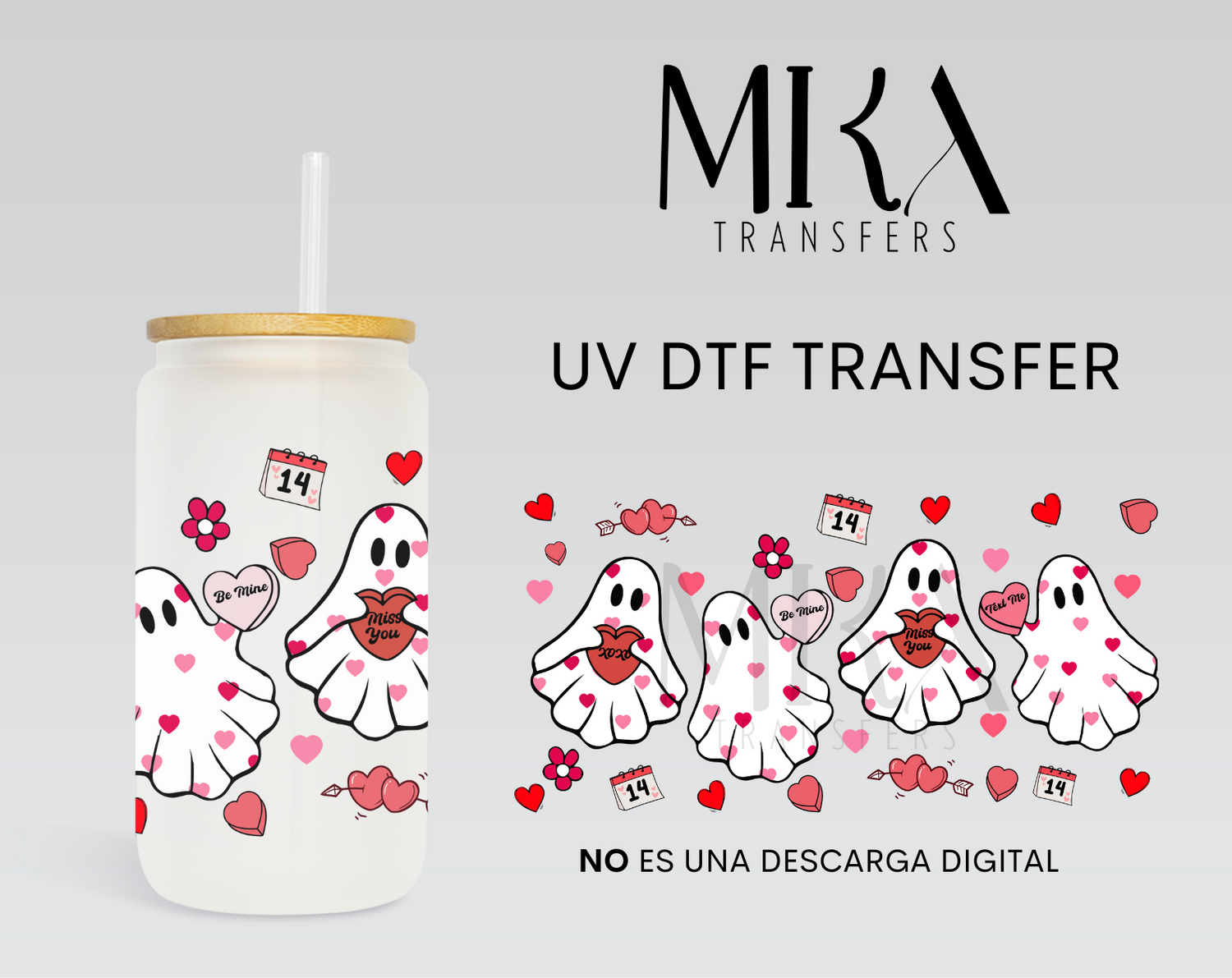 Spooky Valentine | UV DTF Wrap