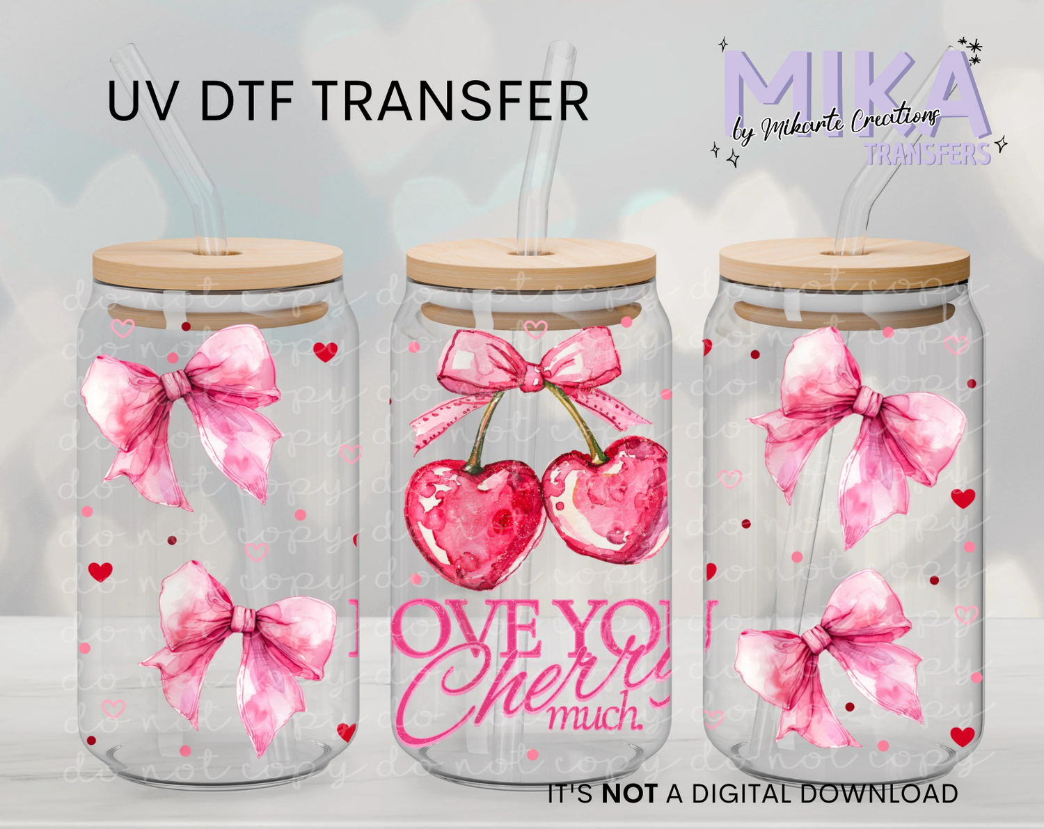 Cherry Much | UV DTF