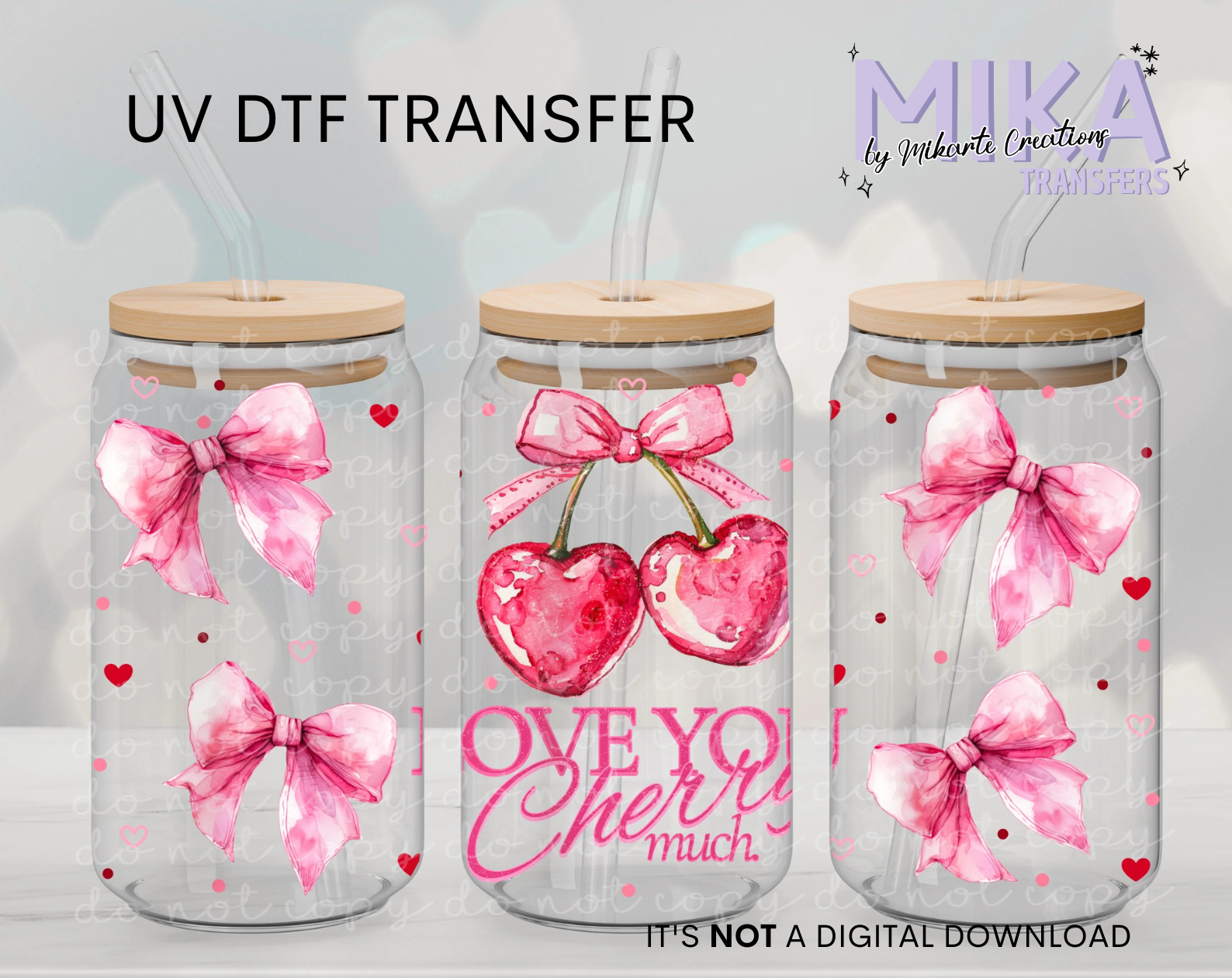 Cherry Much | UV DTF