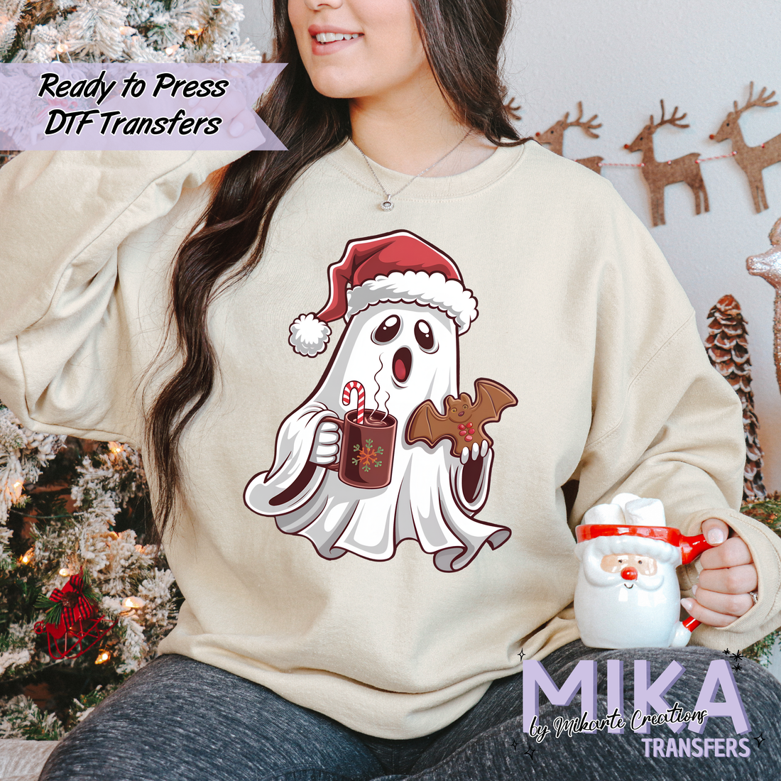 Boo in christmas | DTF transfers