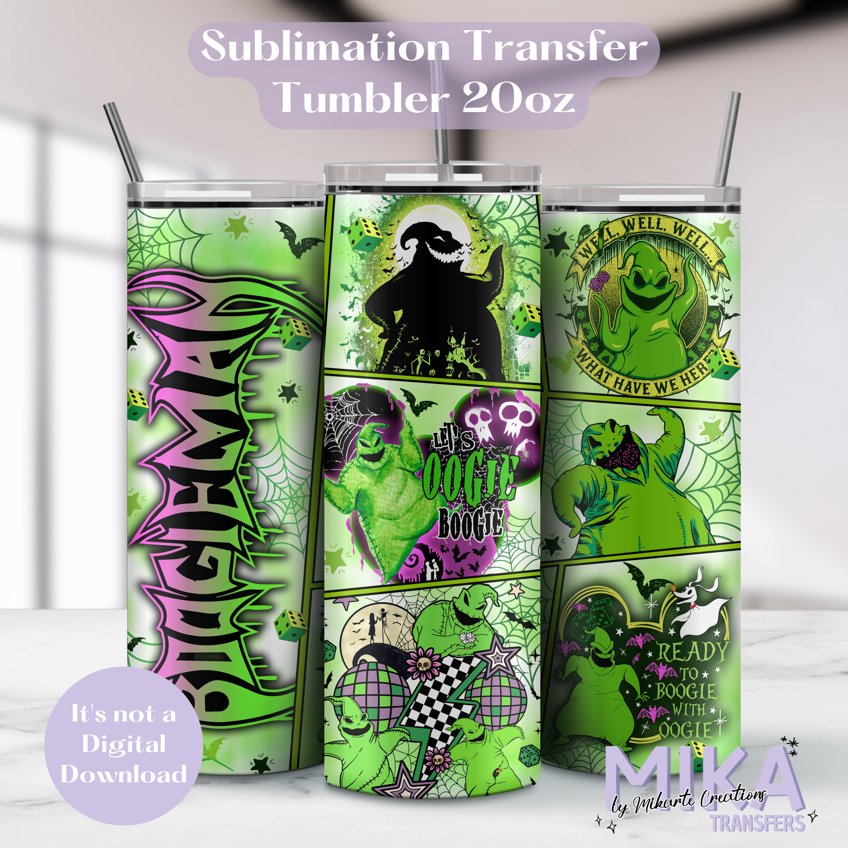 Movie Killers | Tumbler Sublimation Transfer