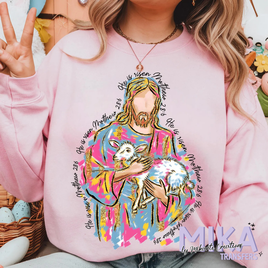 He is Risen | DTF Transfer