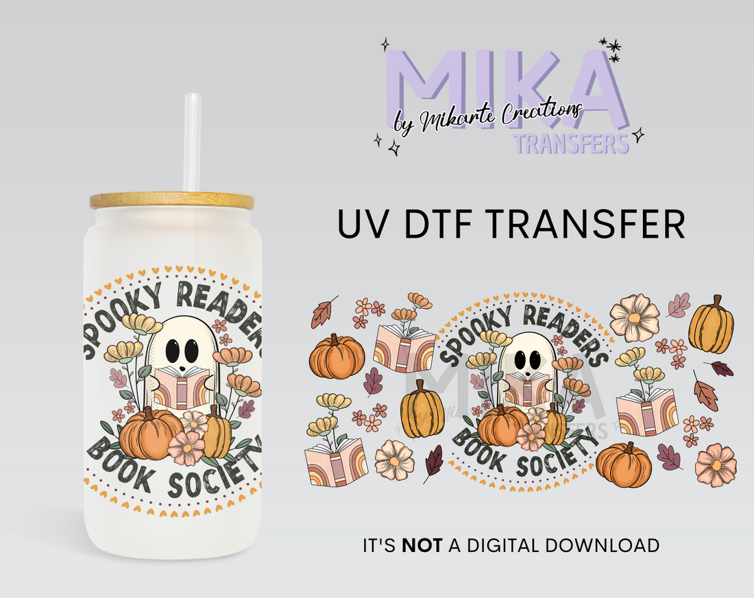 Spooky Readers | UV DTF Wrap