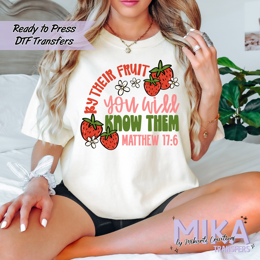 By Their Fruit | DTF Transfers