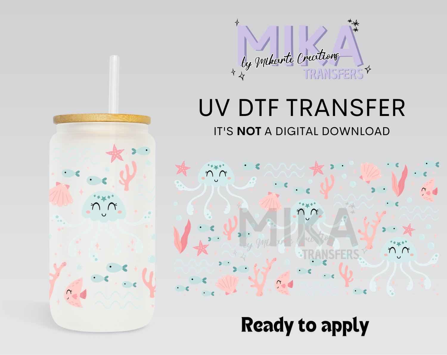 Jellyfish | UV DTF
