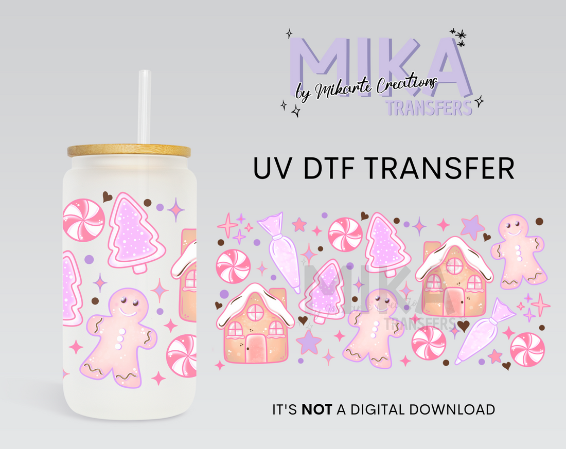 Pastel Gingerbread | UV DTF