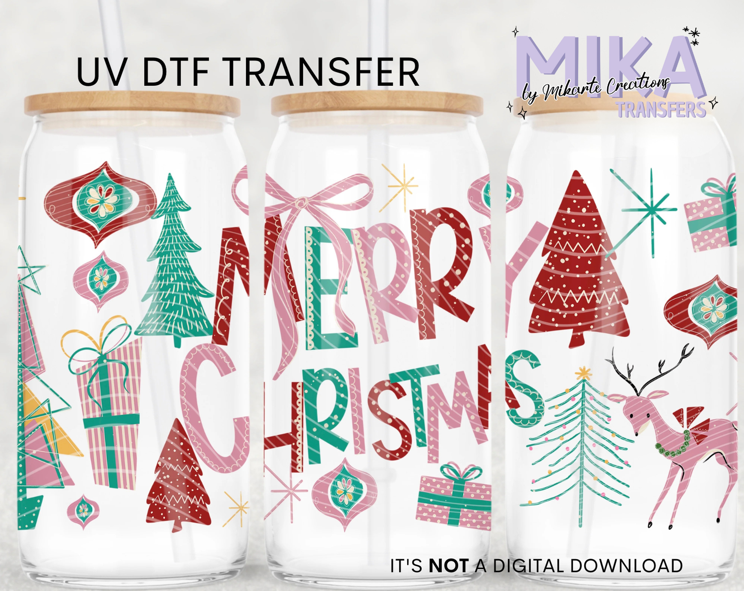 Merry Christmas | UV DTF
