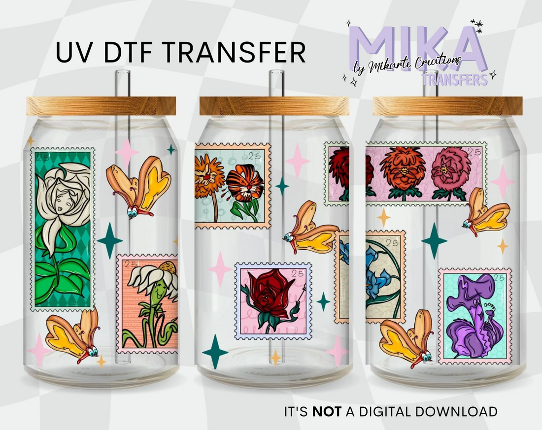 Wonderland Flowers | UV DTF