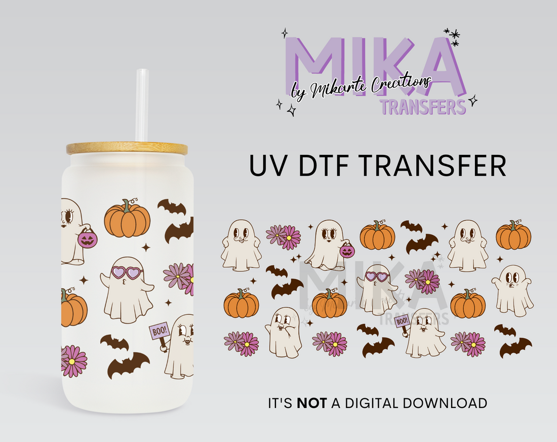 Spooky Floral | UV DTF Wrap