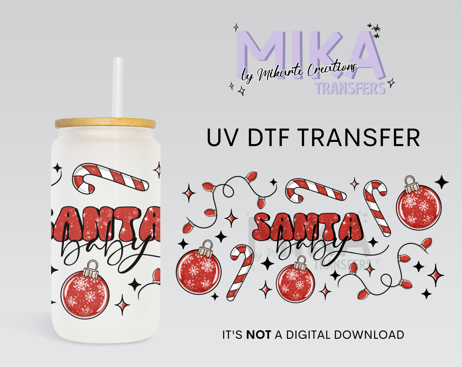 Santa Baby | UV DTF