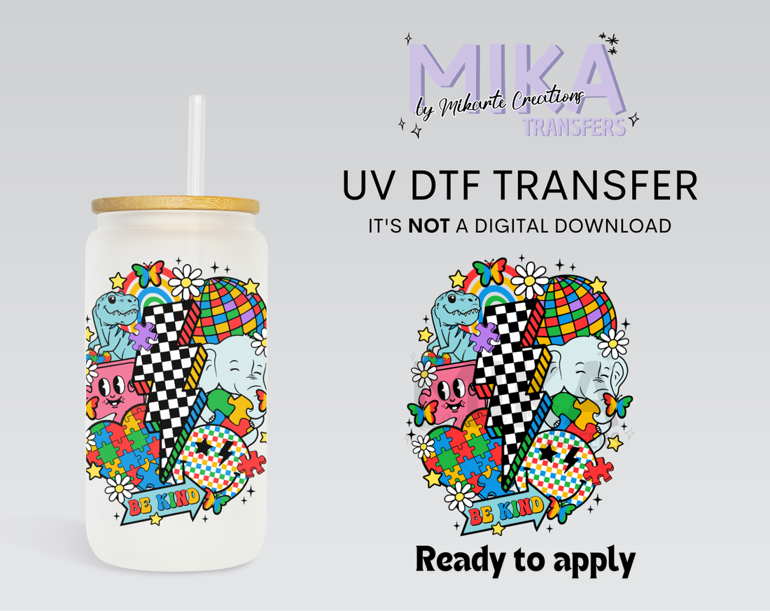 Autism Acceptance | UV DTF Decal