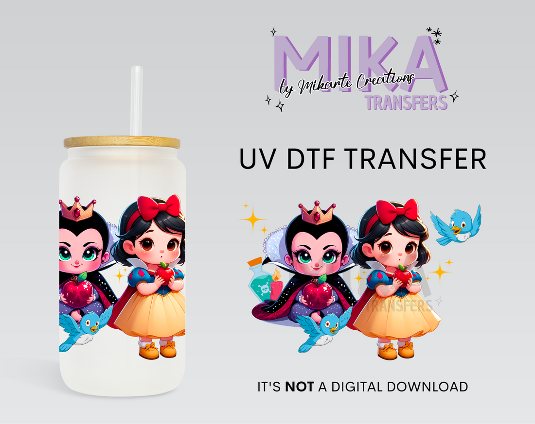Princess and Villain | UV DTF Decal