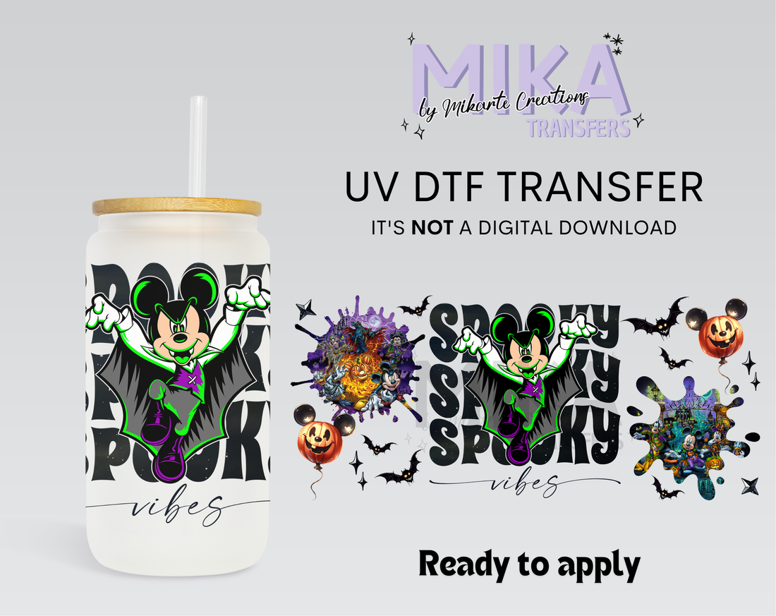 Spooky Mouse | UV DTF