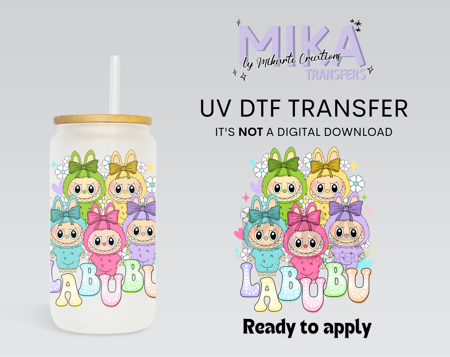 bubu | UV DTF Decal