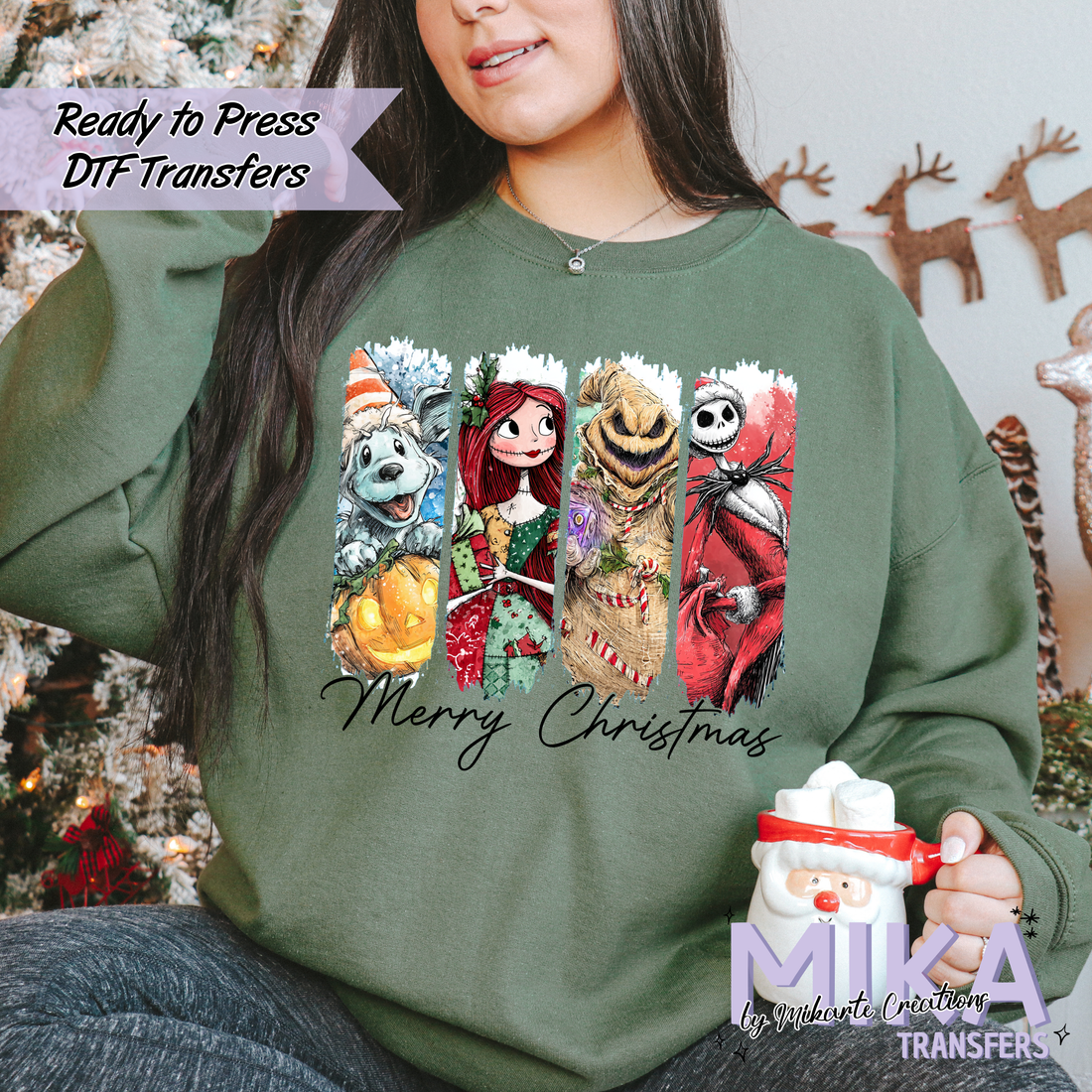 Skeleton Christmas | DTF transfers