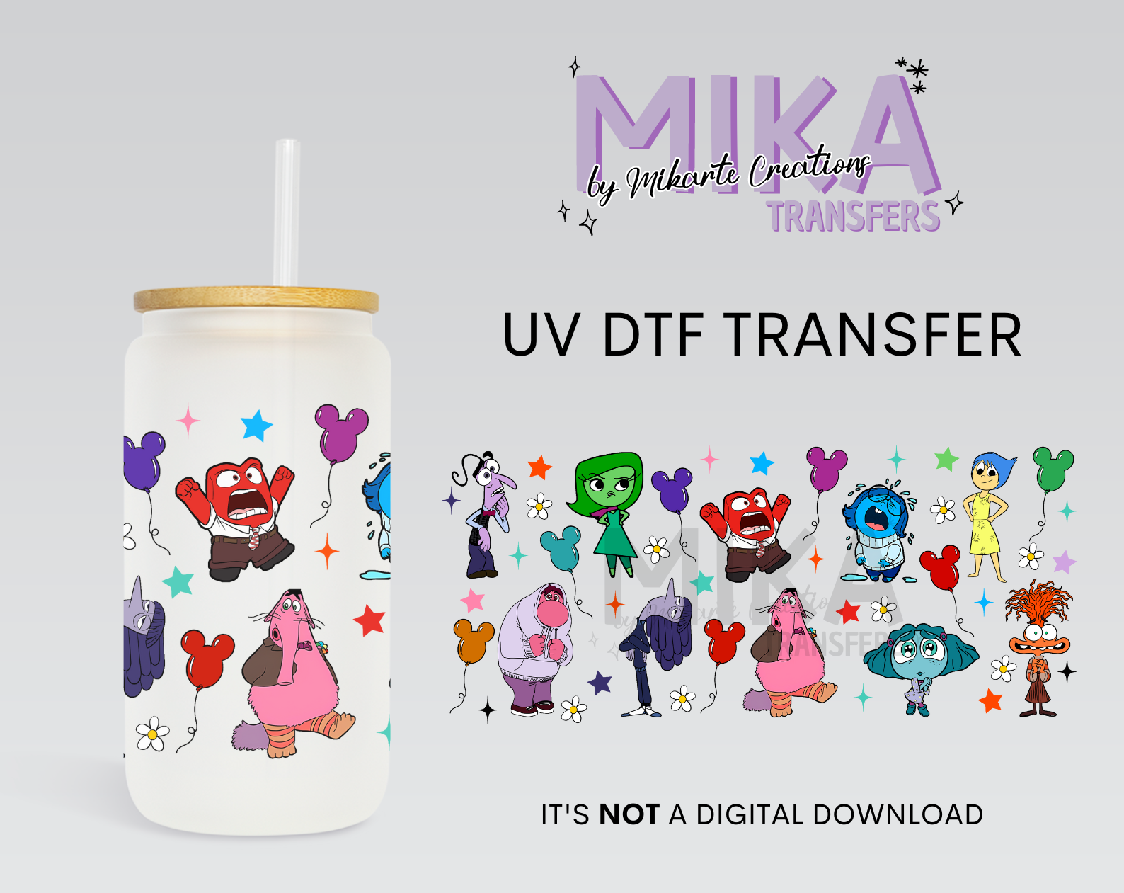 Emociones | UV DTF Wrap