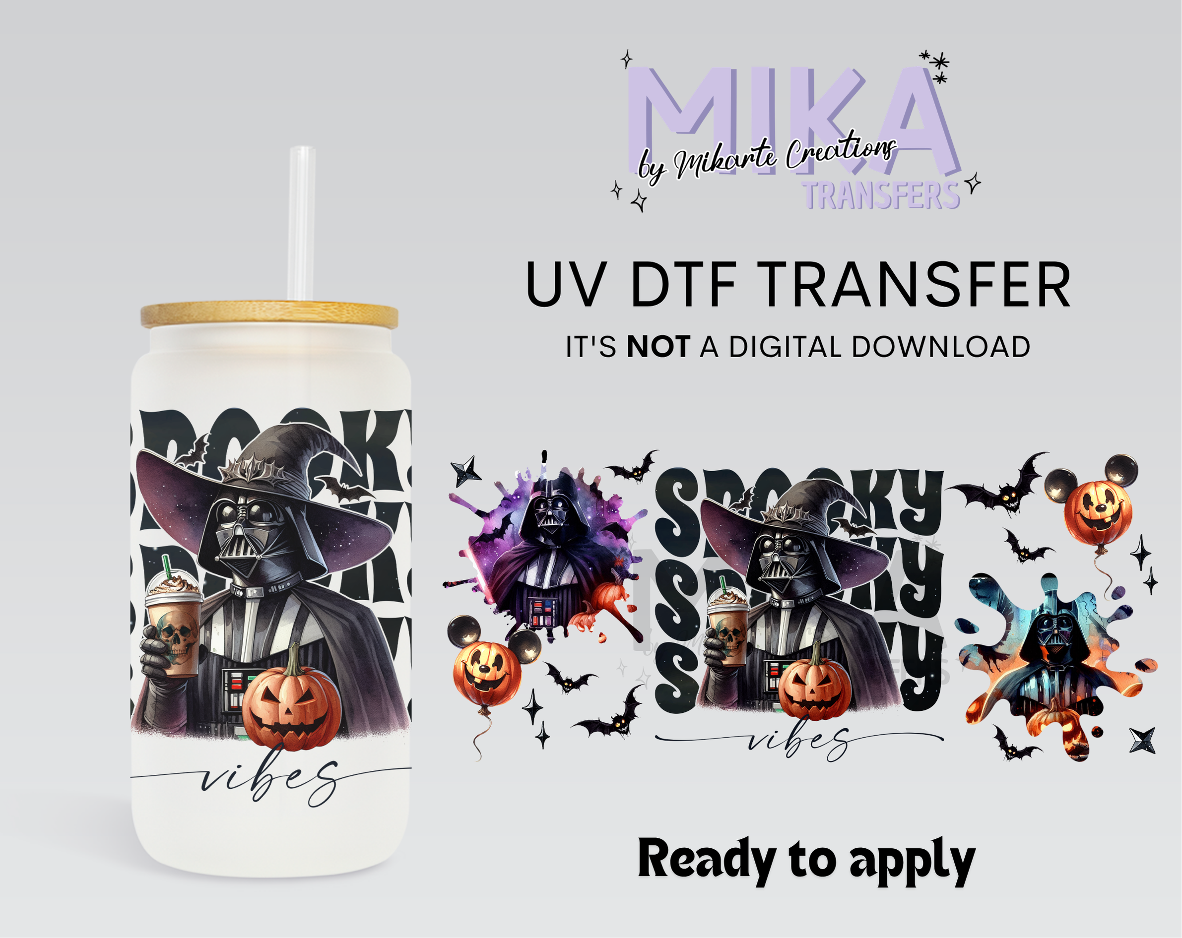 Spooky Vader | UV DTF