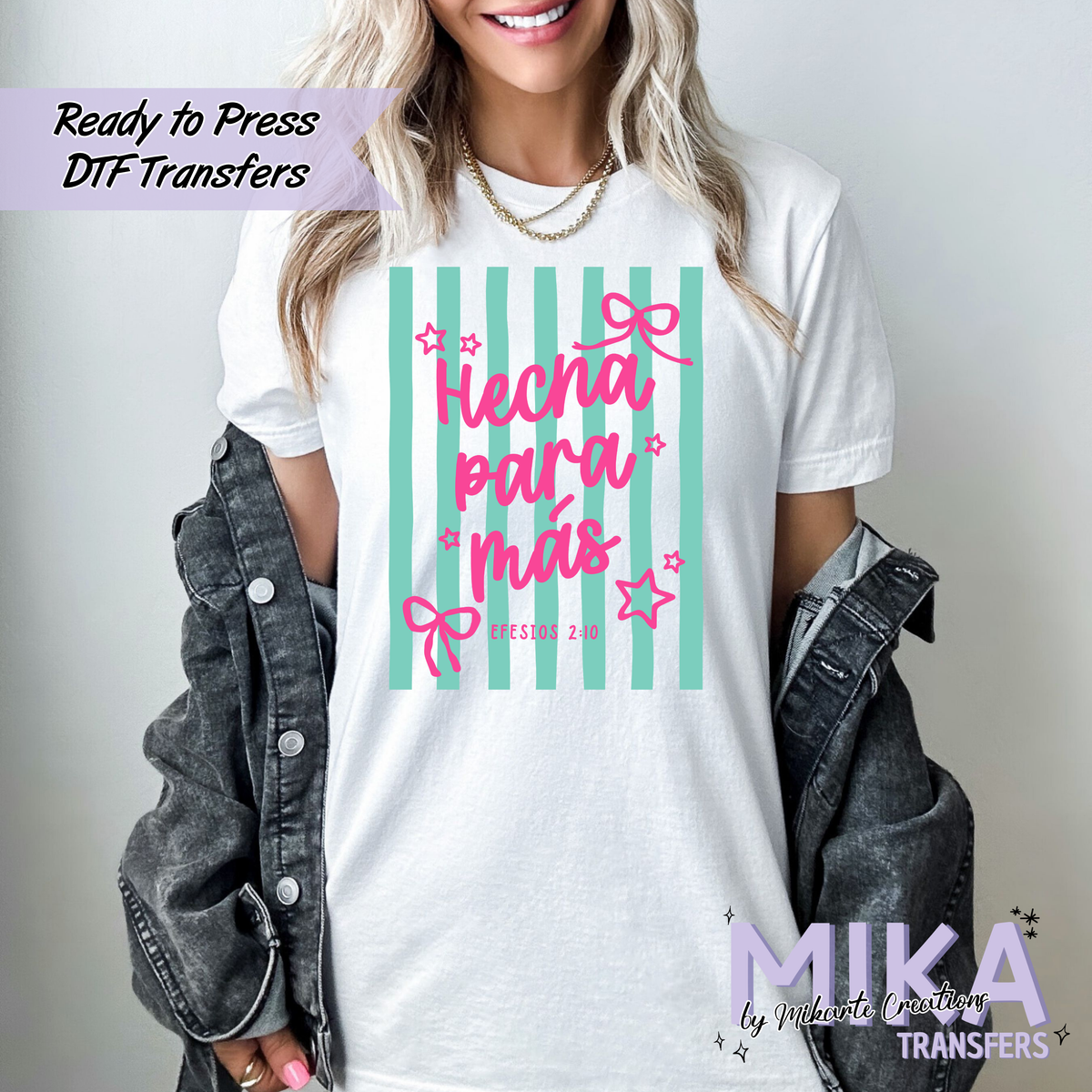 Hecha Para Mas | DTF Transfer