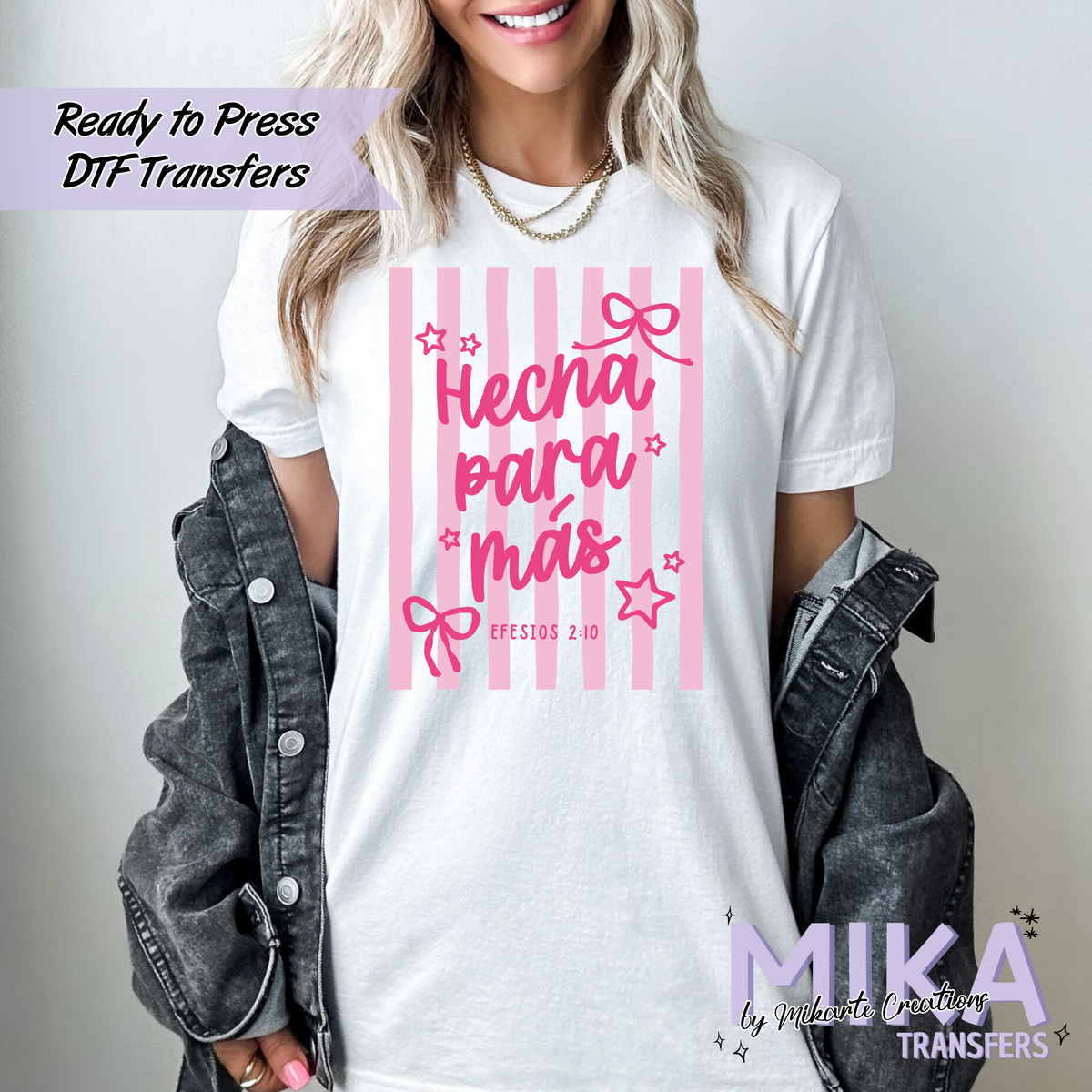 Hecha Para Mas | DTF Transfer