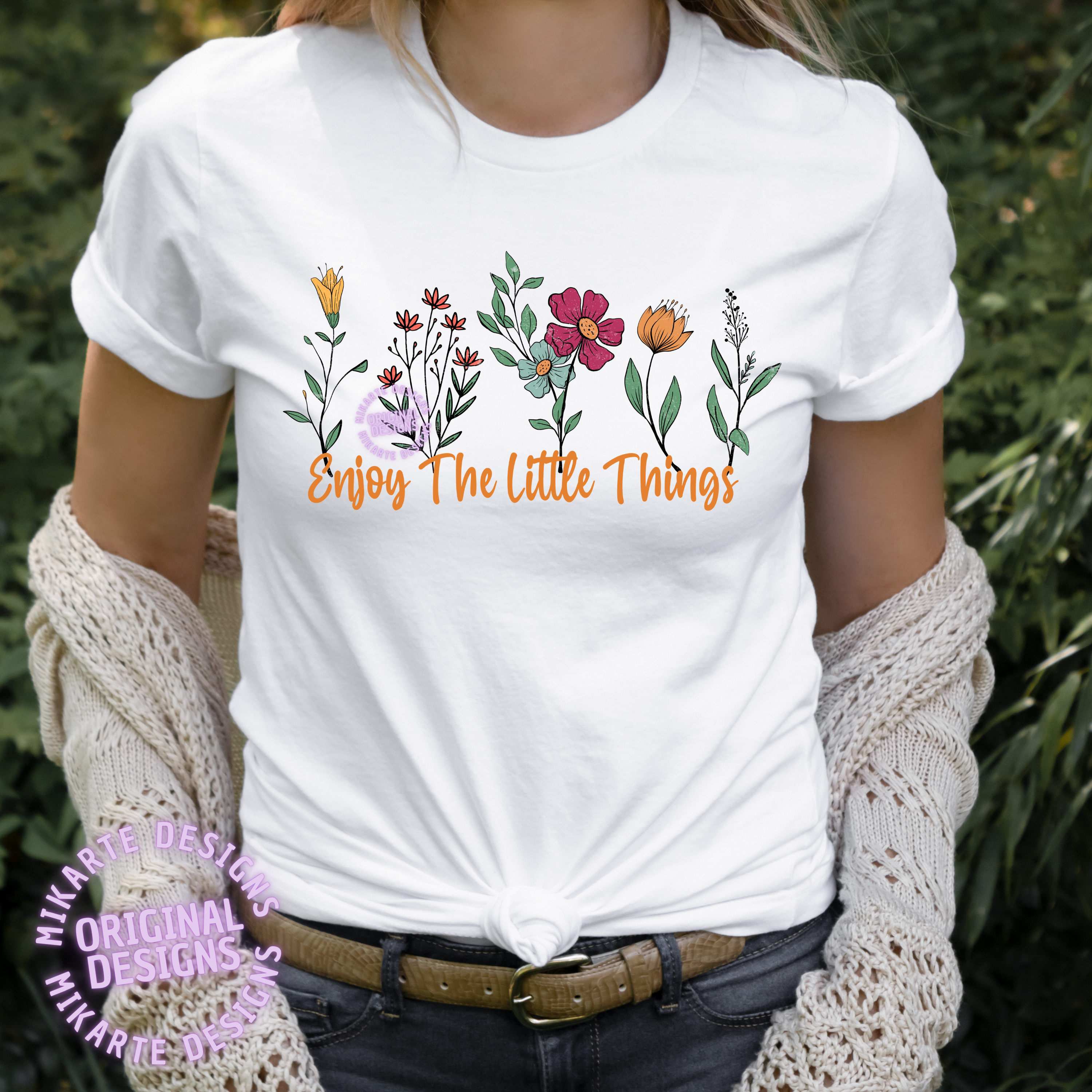 Disfruta las Pequeñas Cosas Vintage | Diseño digital PNG