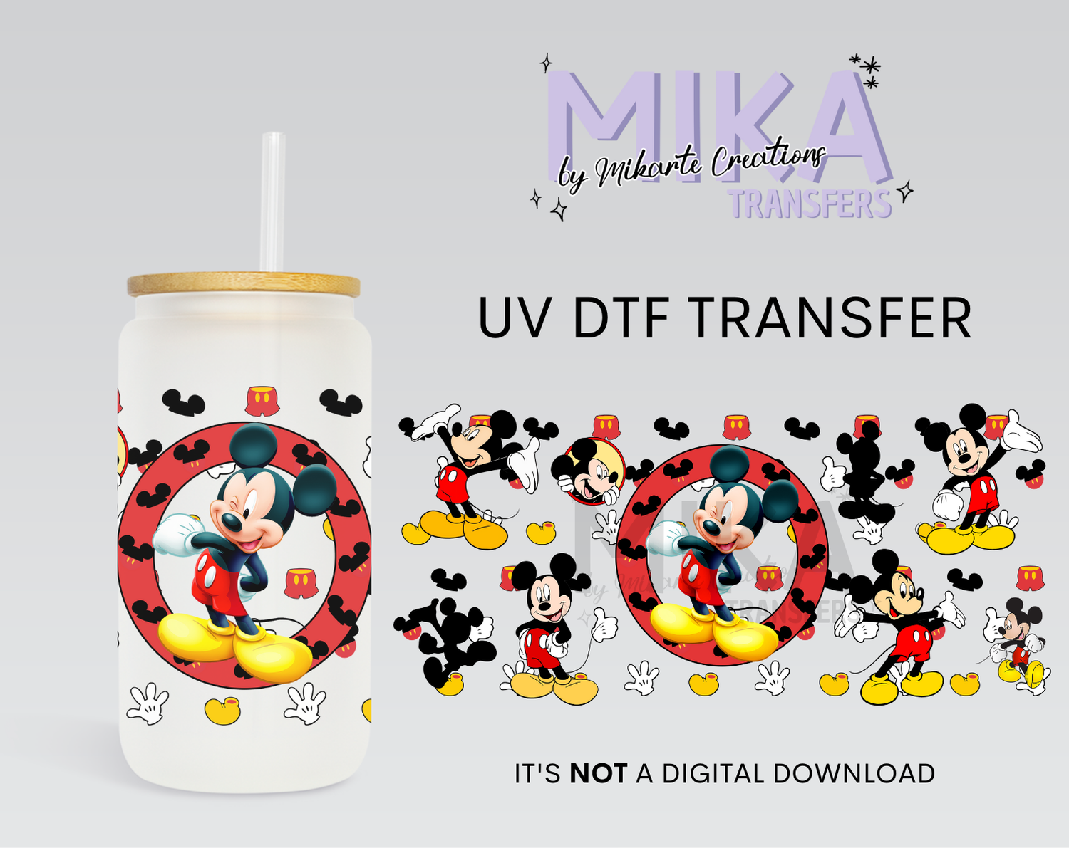 Mouse | UV DTF Wrap