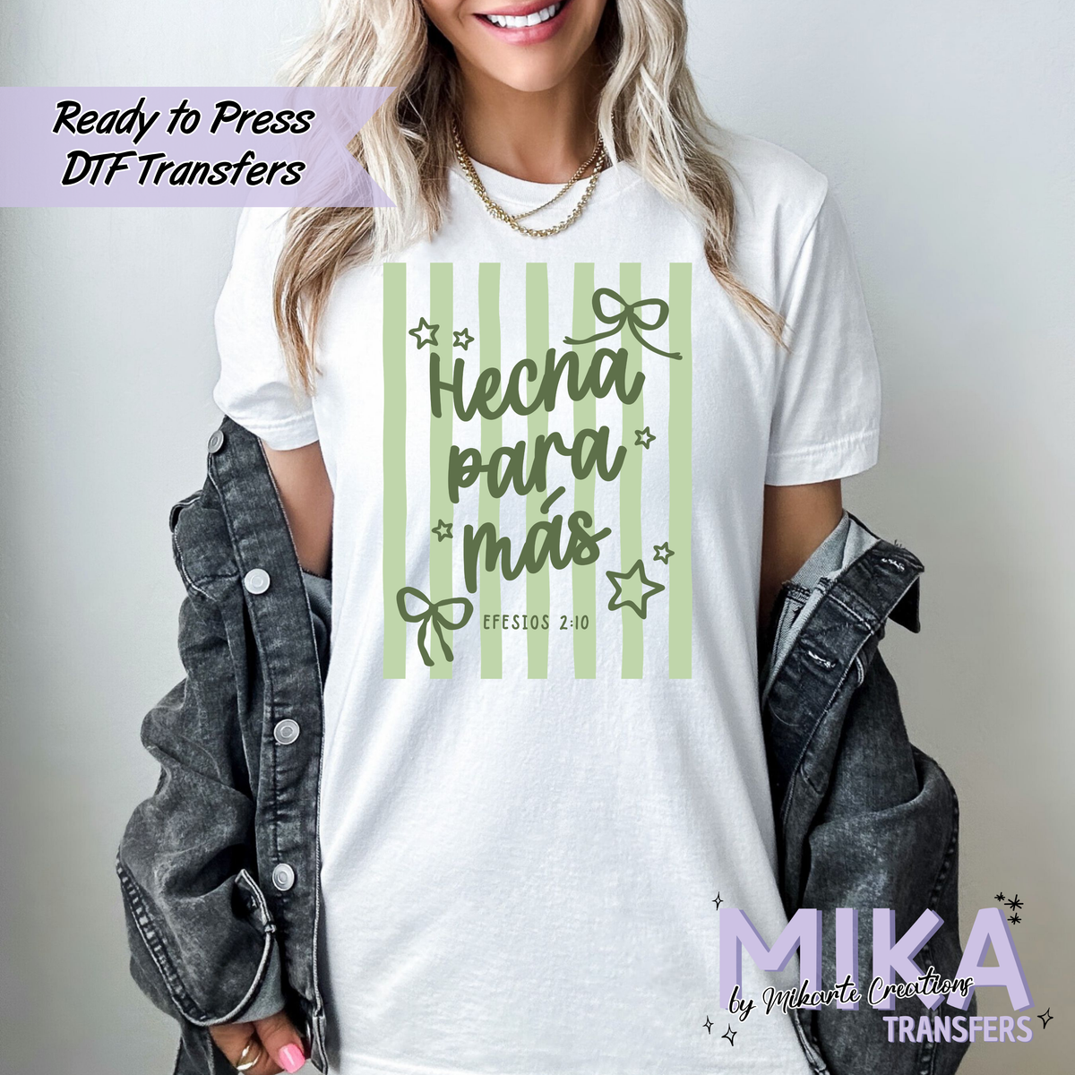 Hecha Para Mas | DTF Transfer