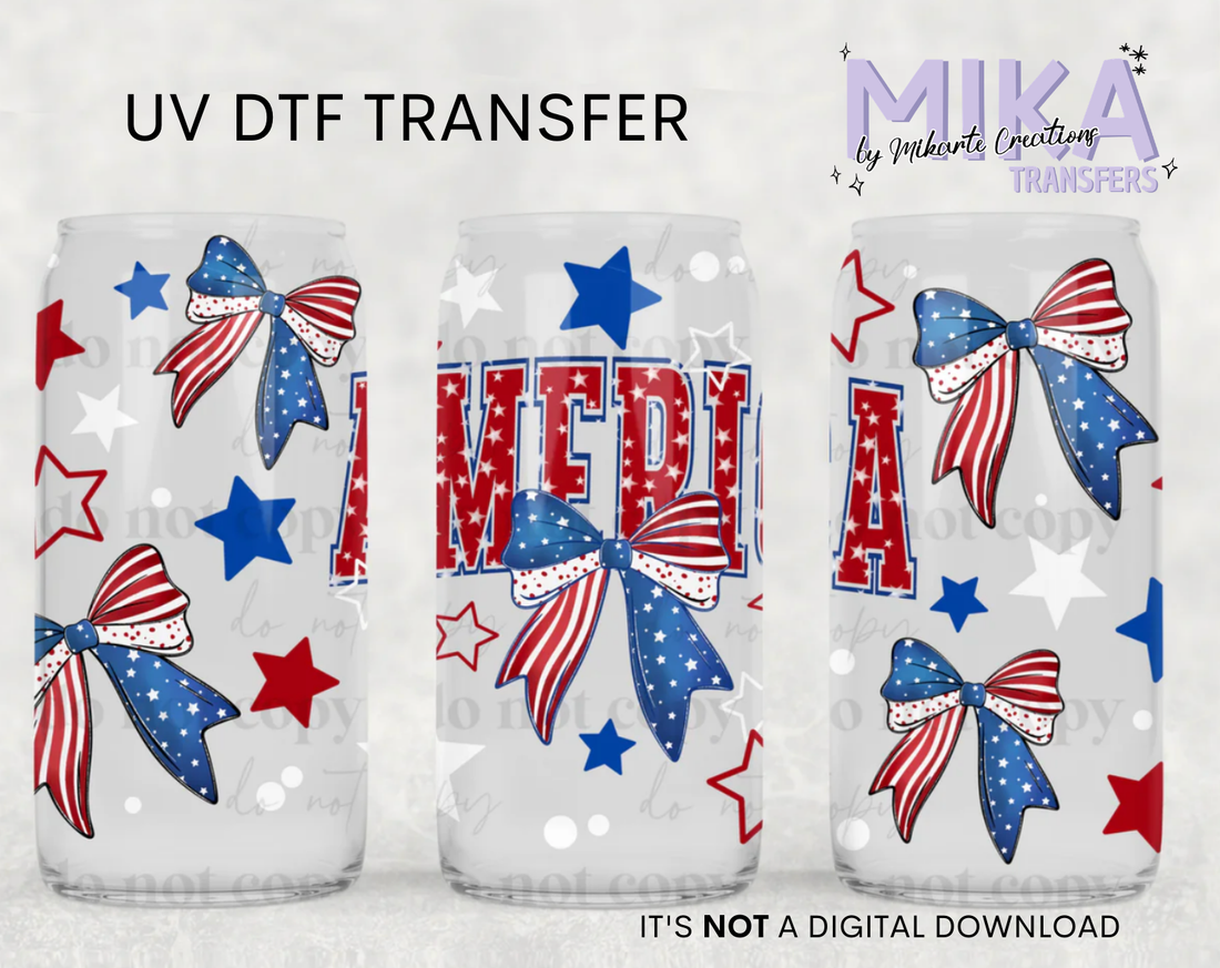 America Bows | UV DTF