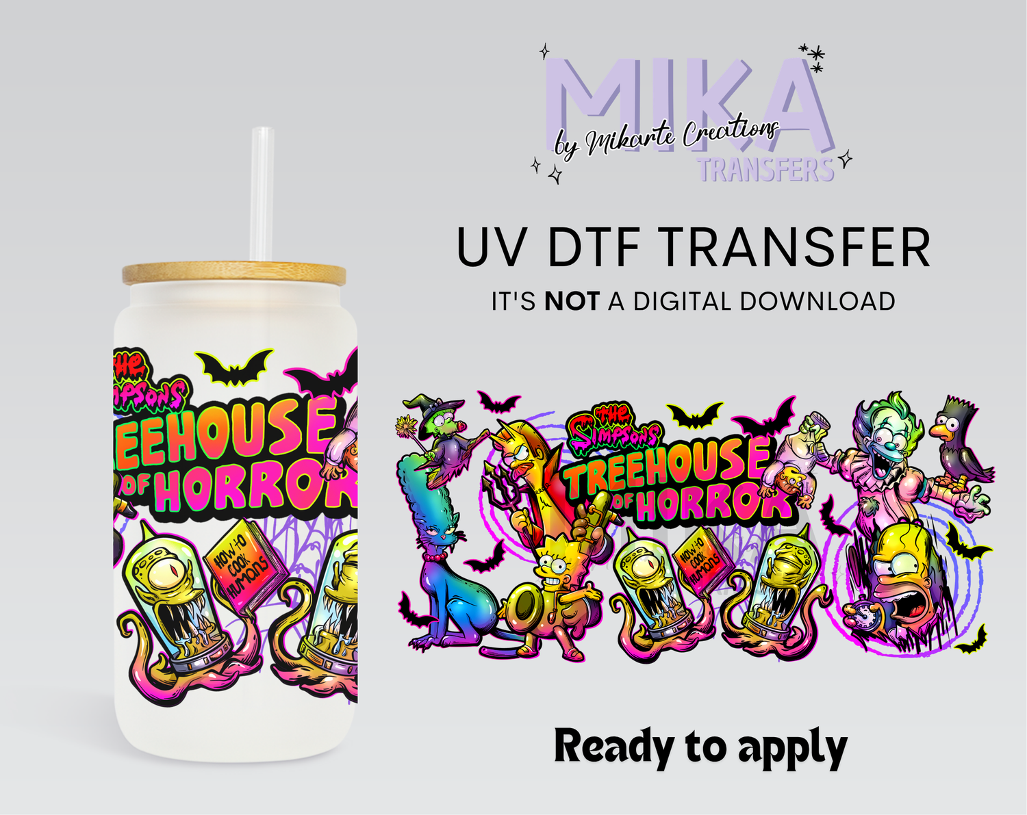 TreeHouse of Horror | UV DTF