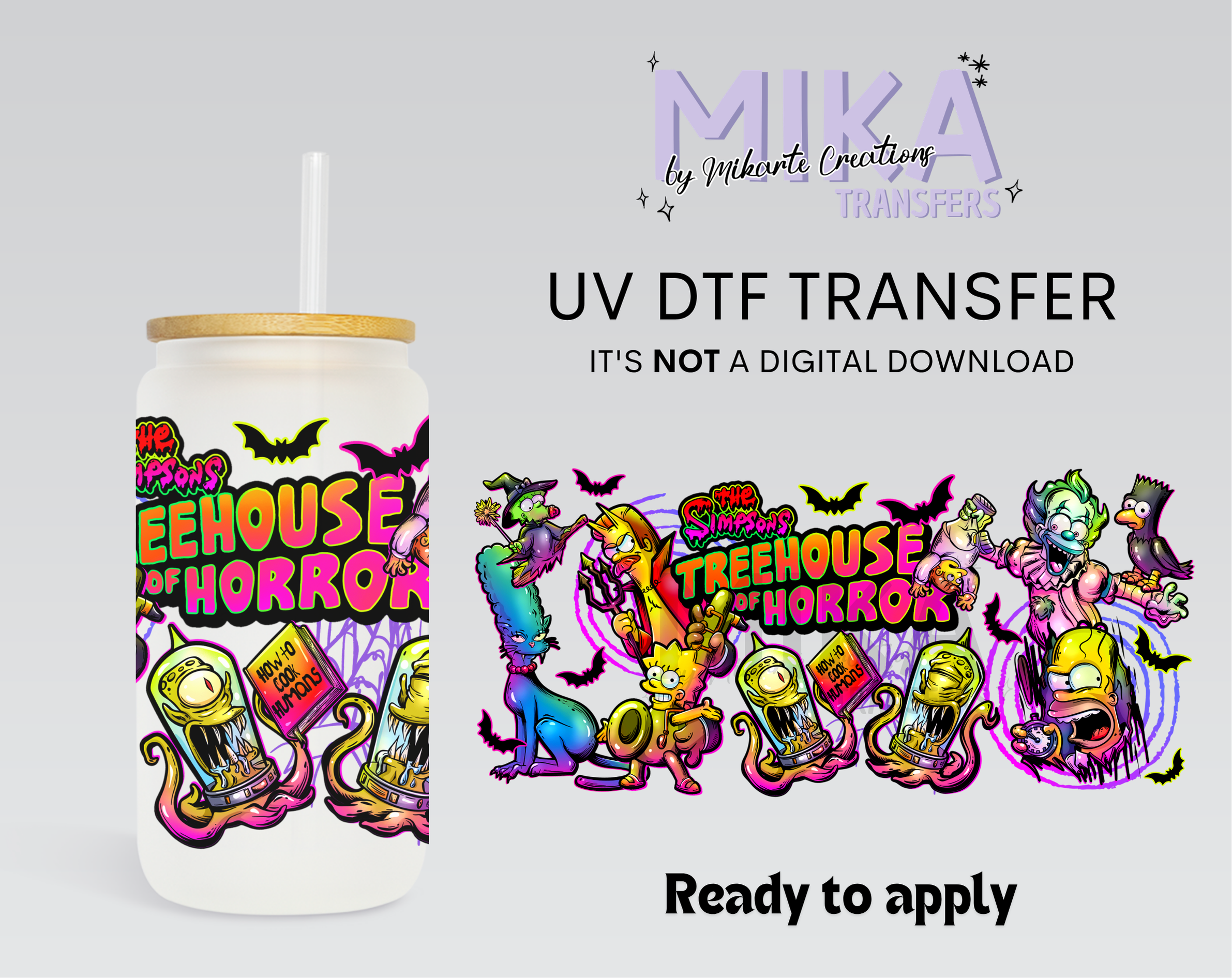 TreeHouse of Horror | UV DTF