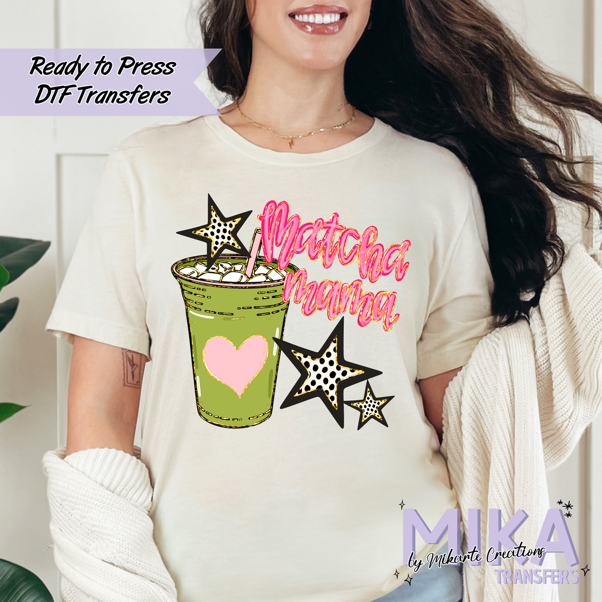 Matcha mama | DTF transfers