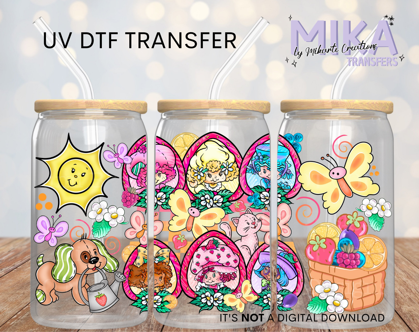 Shortcake and Crew | UV DTF
