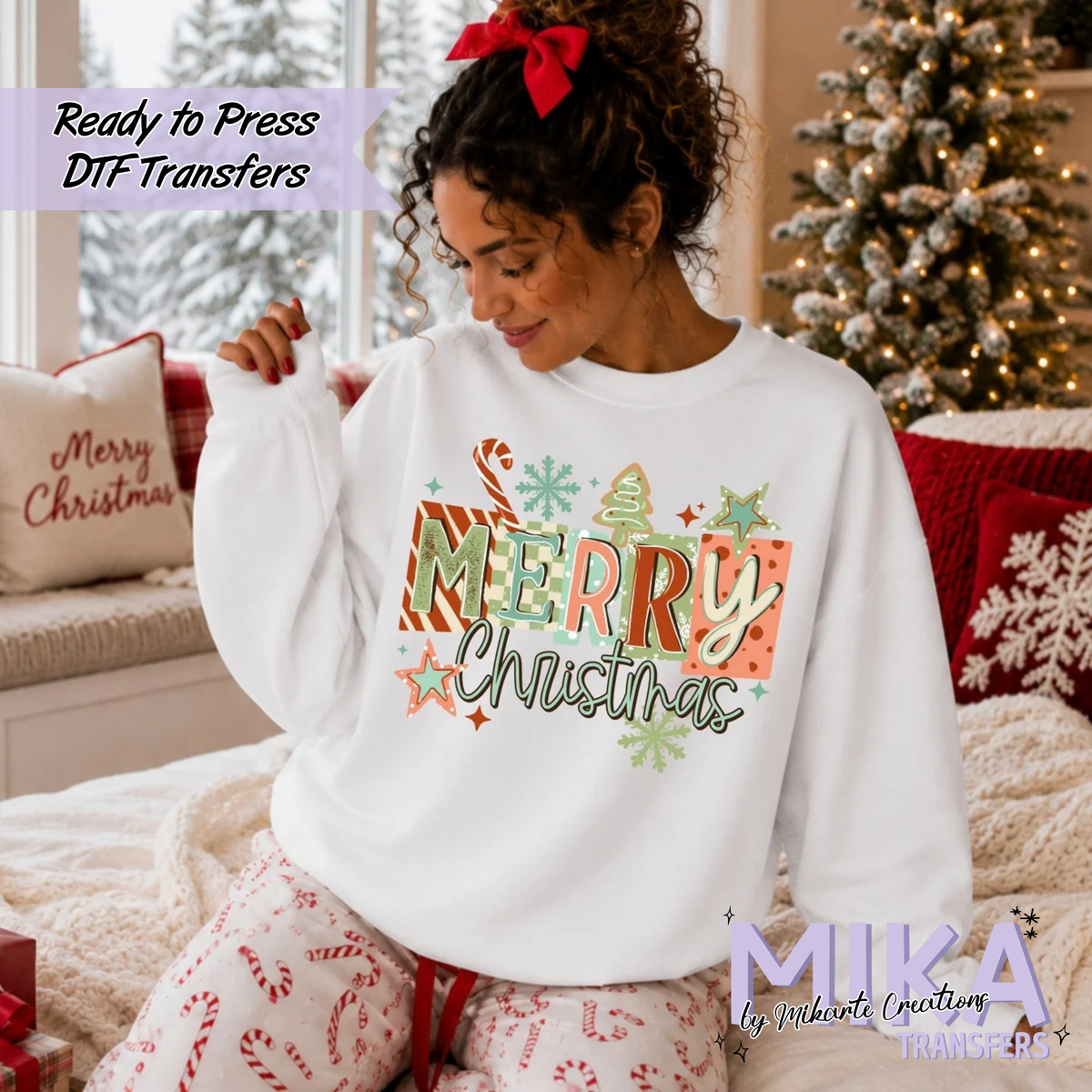 Merry Christmas | DTF transfers