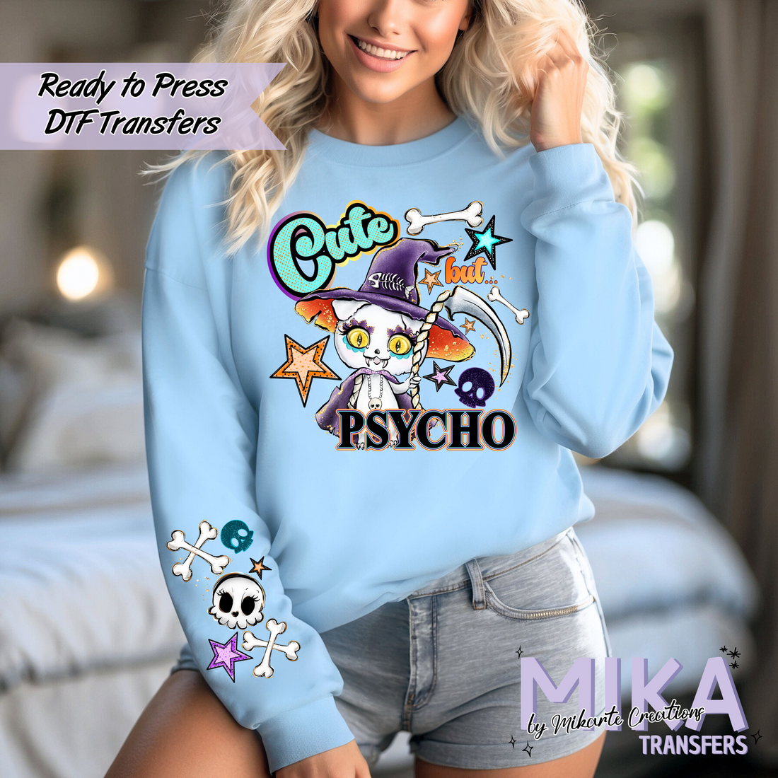 Cute but psycho | DTF Transfer