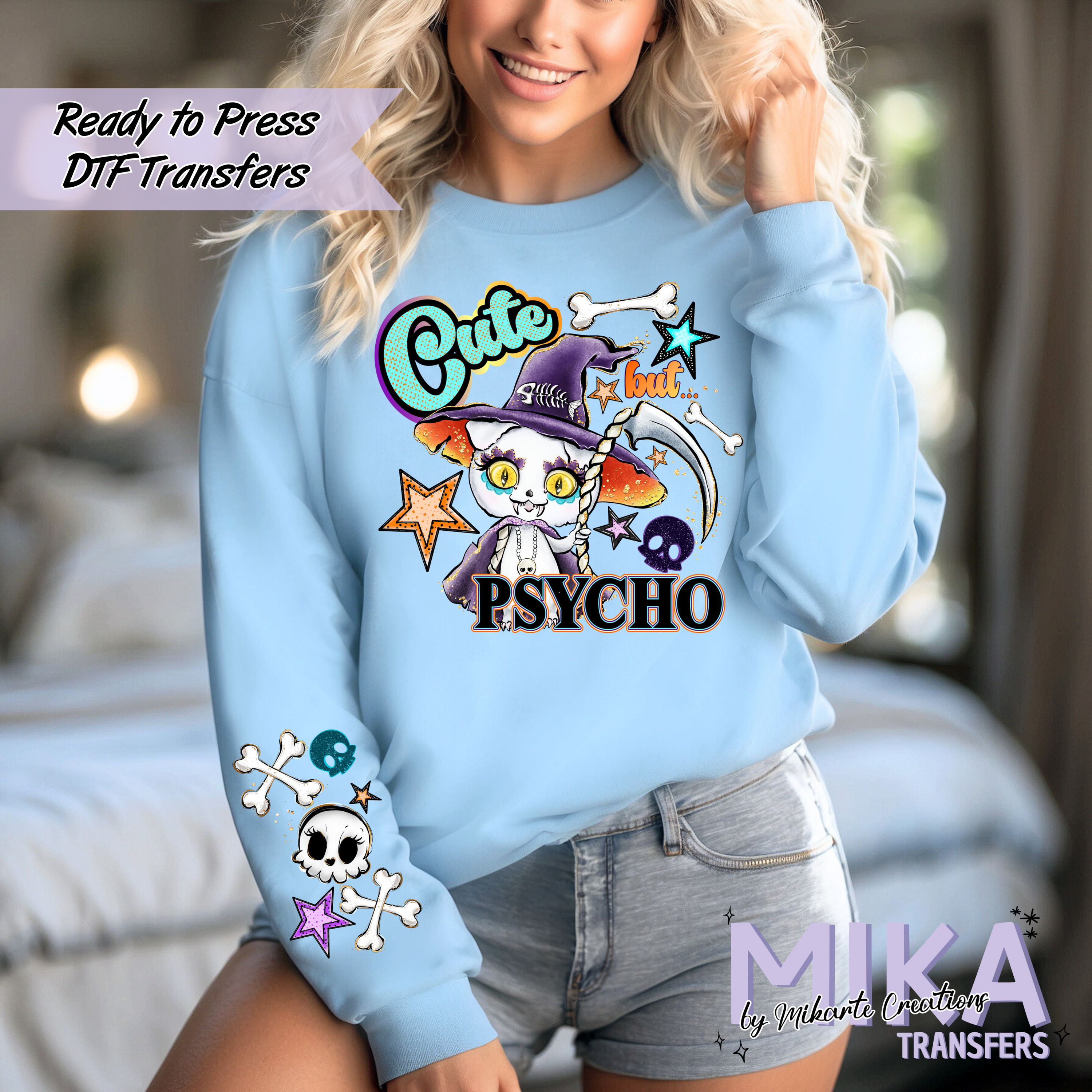 Cute but psycho | DTF Transfer