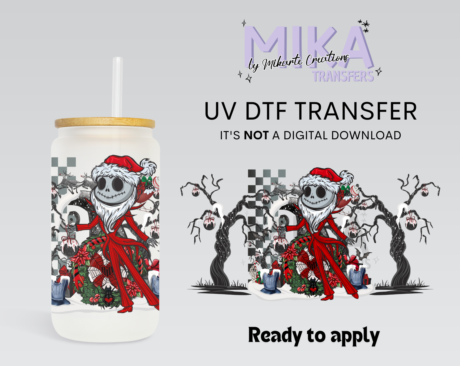 Jack Christmas | UV DTF