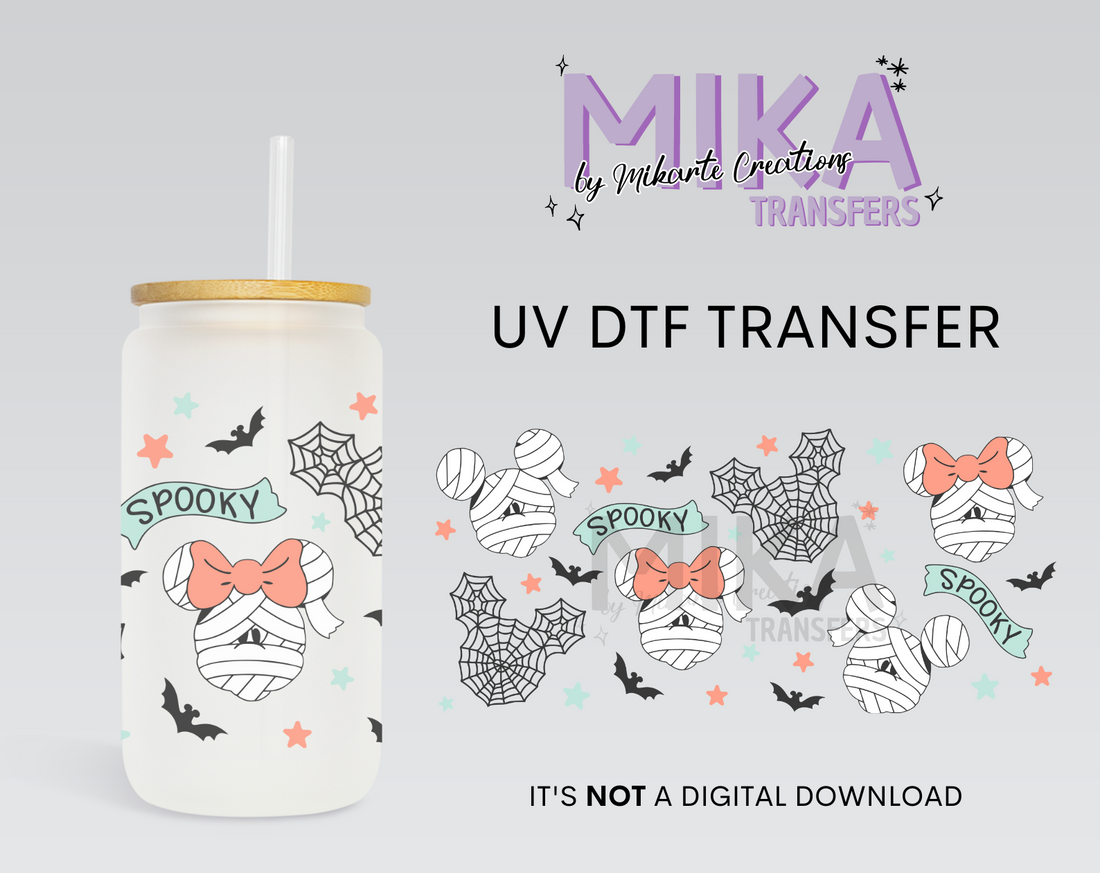 Mouse Spooky | UV DTF Wrap