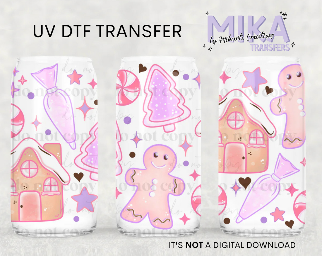 Pastel Gingerbread | UV DTF