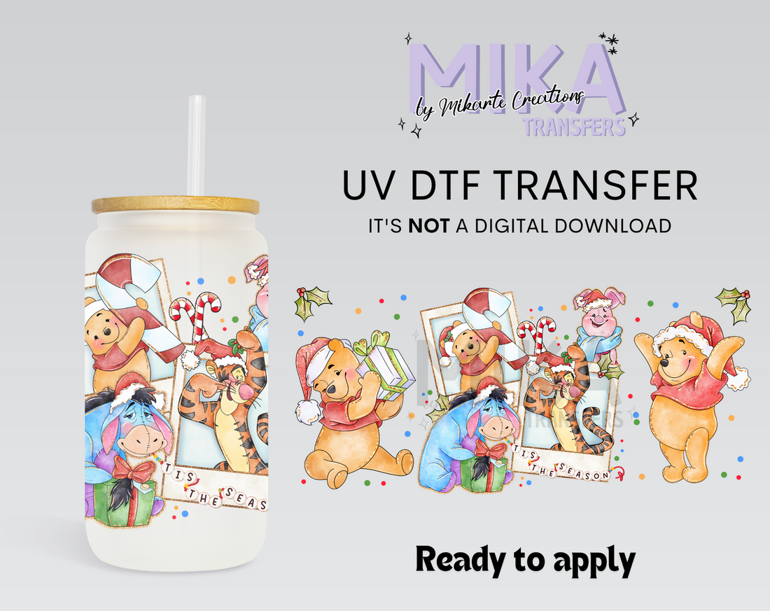 Bear Christmas Vibes | UV DTF