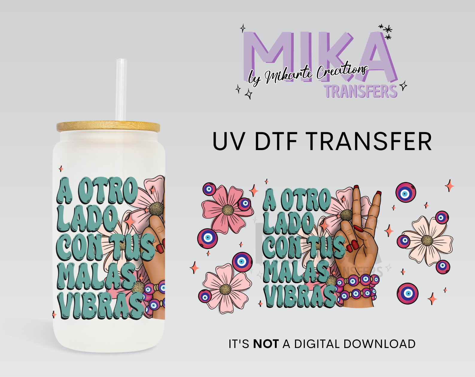 A Otro Lado | UV DTF Wrap