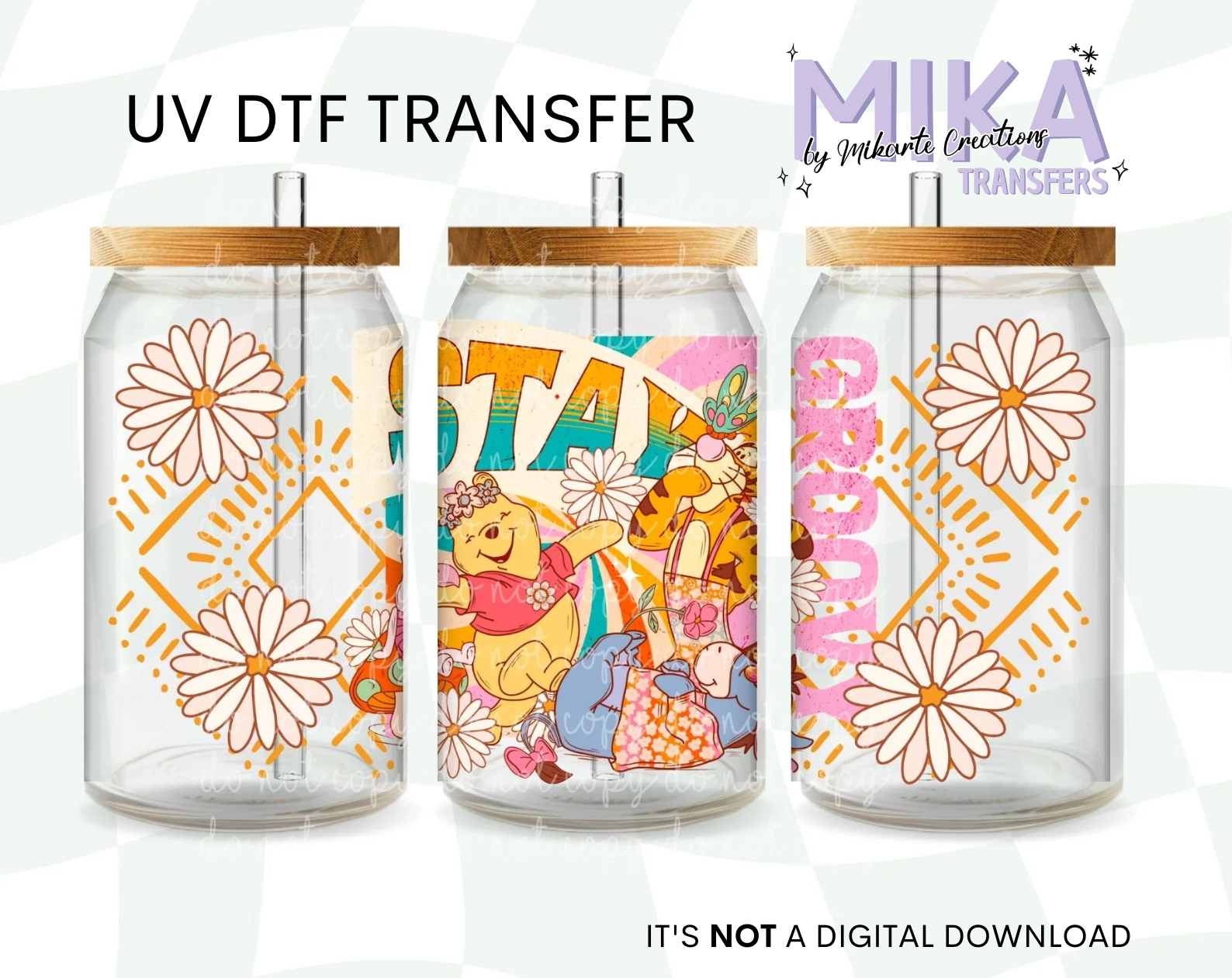 Sigue las vibras | UV DTF