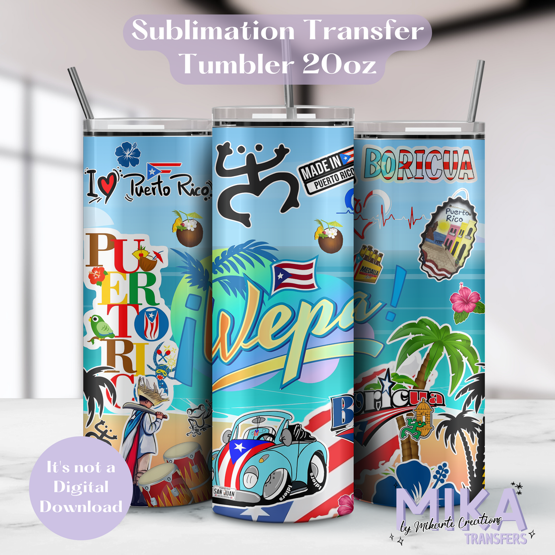 Wepa! | Tumbler Sublimation Transfer