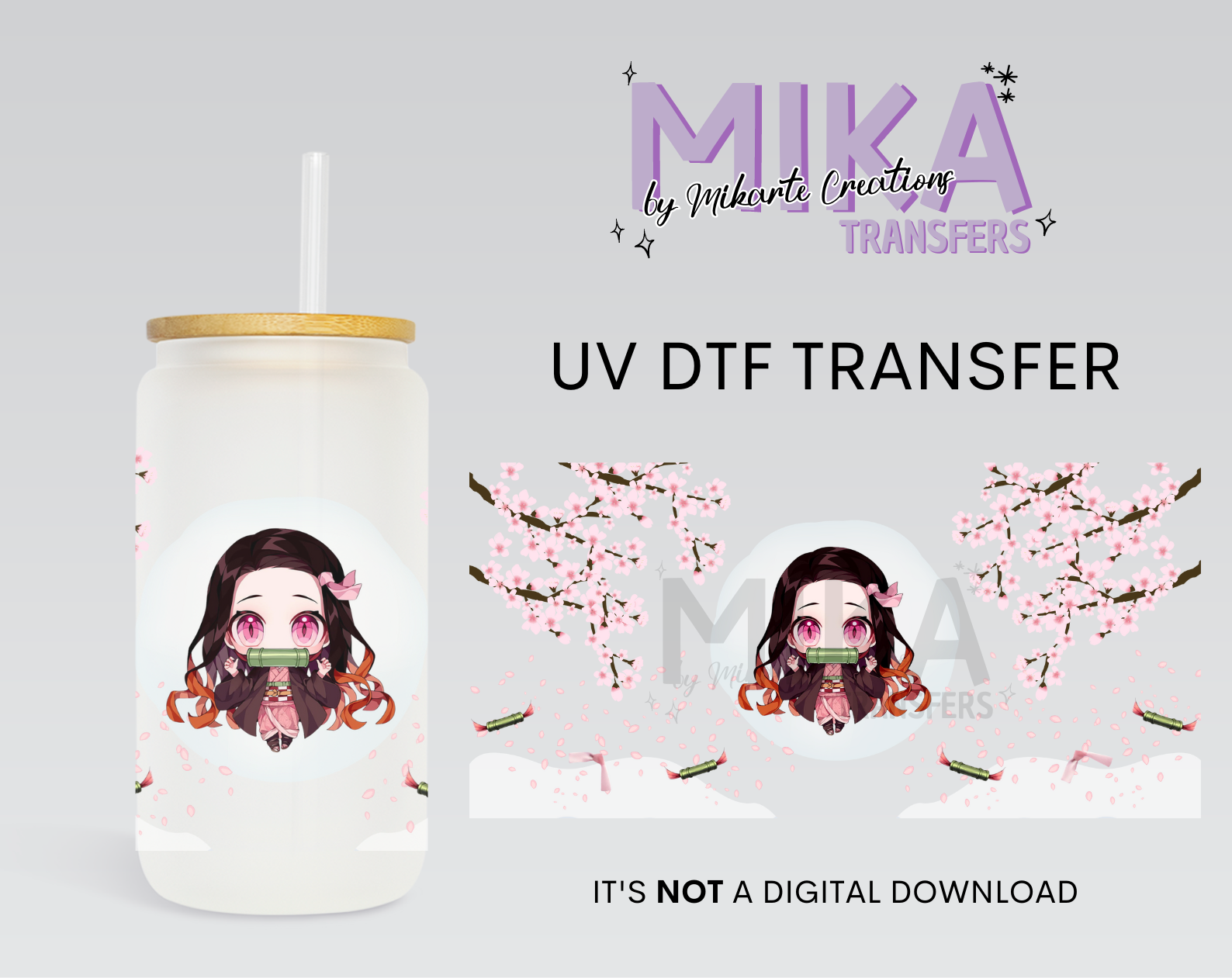 Cute Anime | UV DTF Wrap