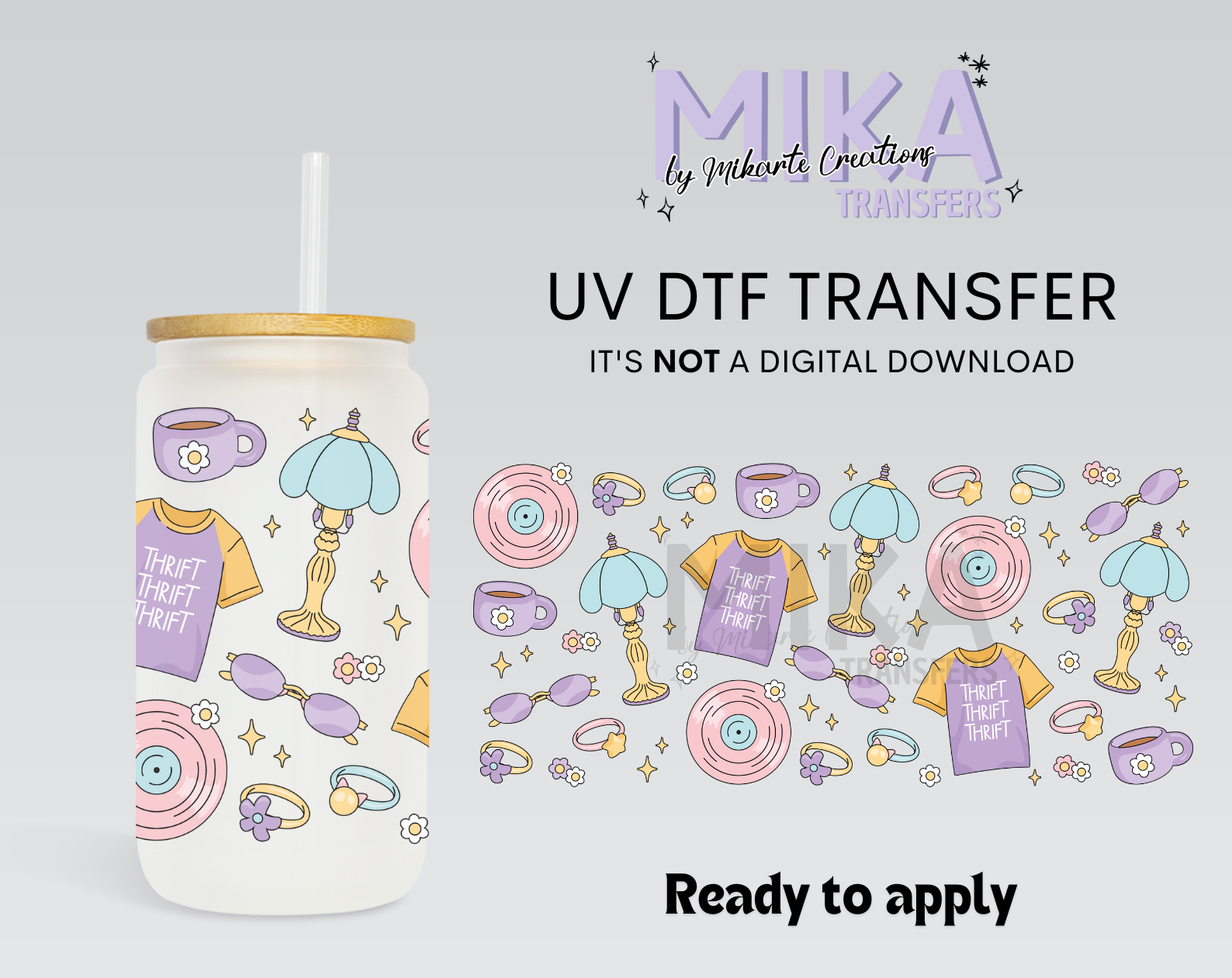 Thrift Finds | UV DTF