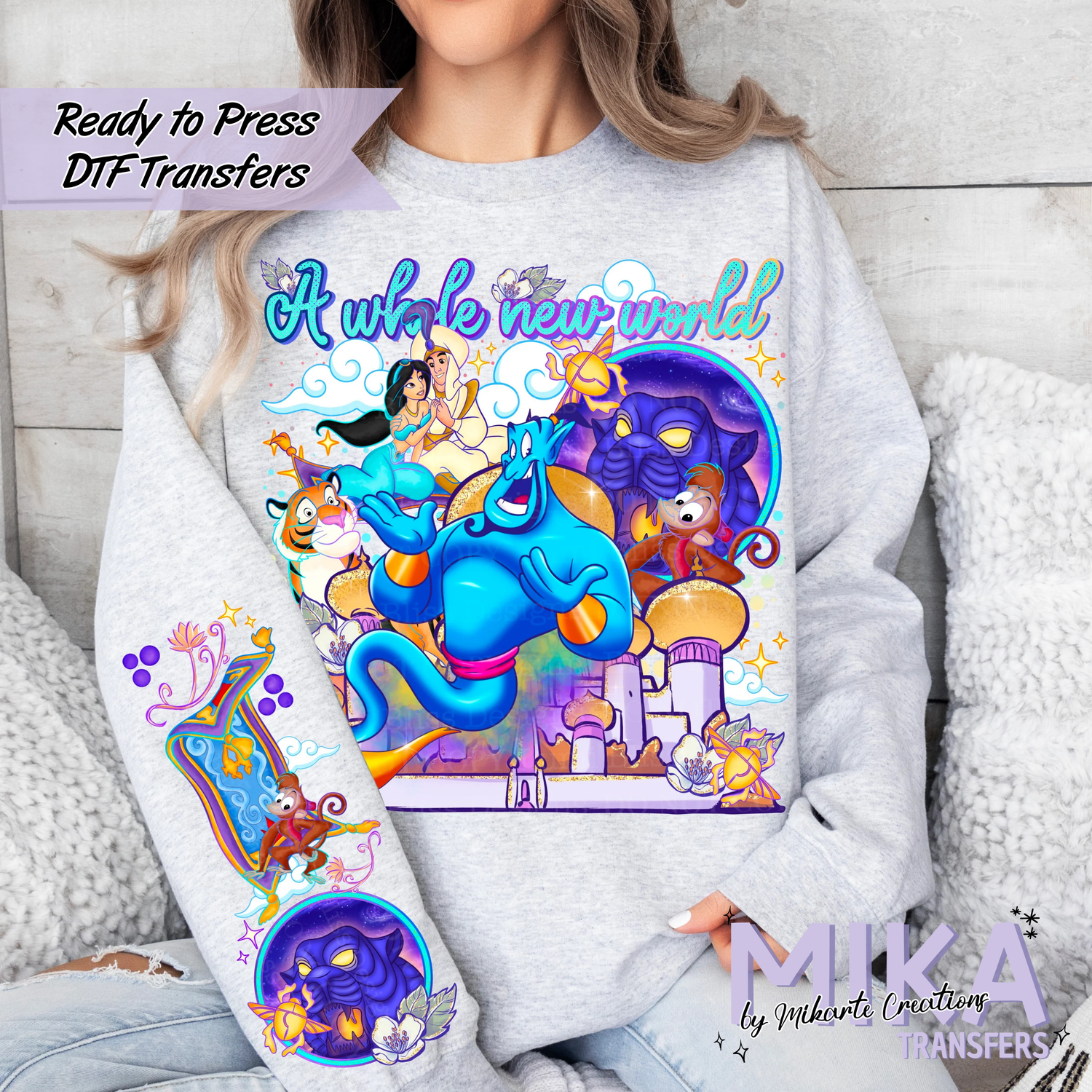 A whole new world | DTF Transfer