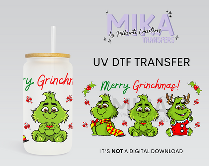 Merry Grinchmas | UV DTF Wrap