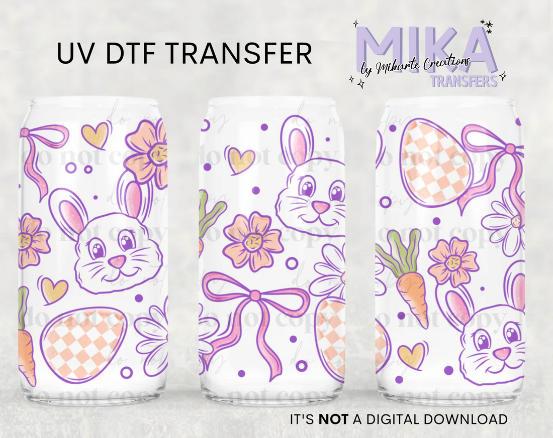 Pastel Bunny | UV DTF