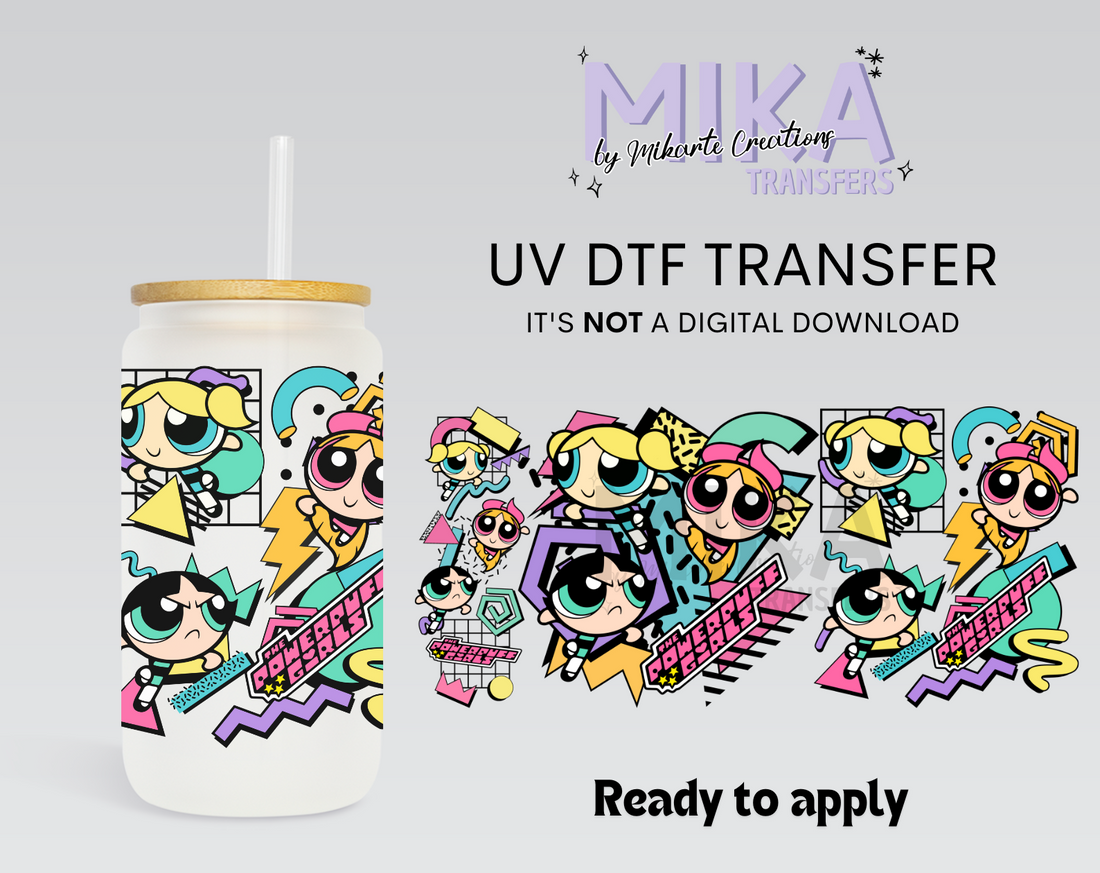 Retro Girls | UV DTF