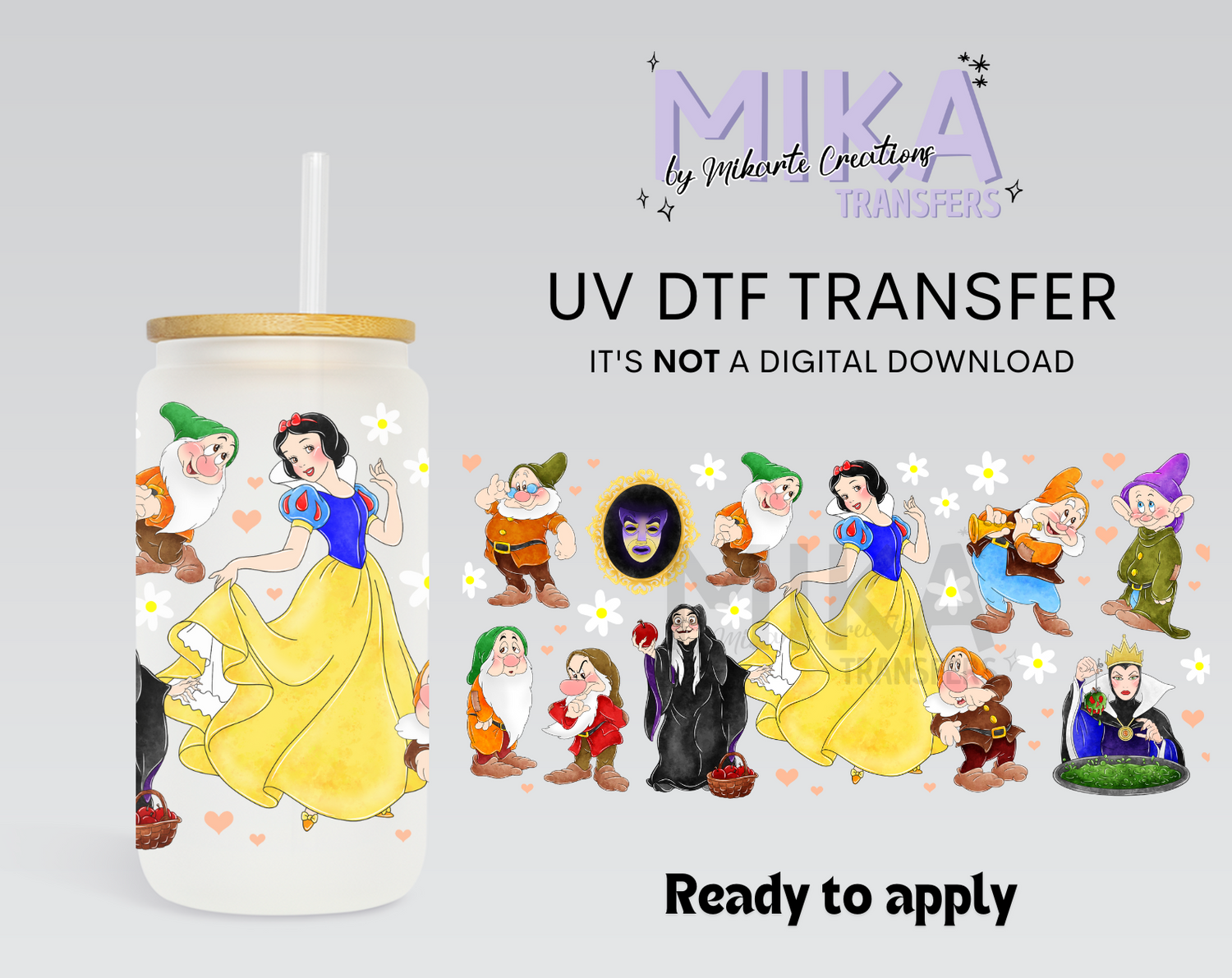 Snow Girl | UV DTF