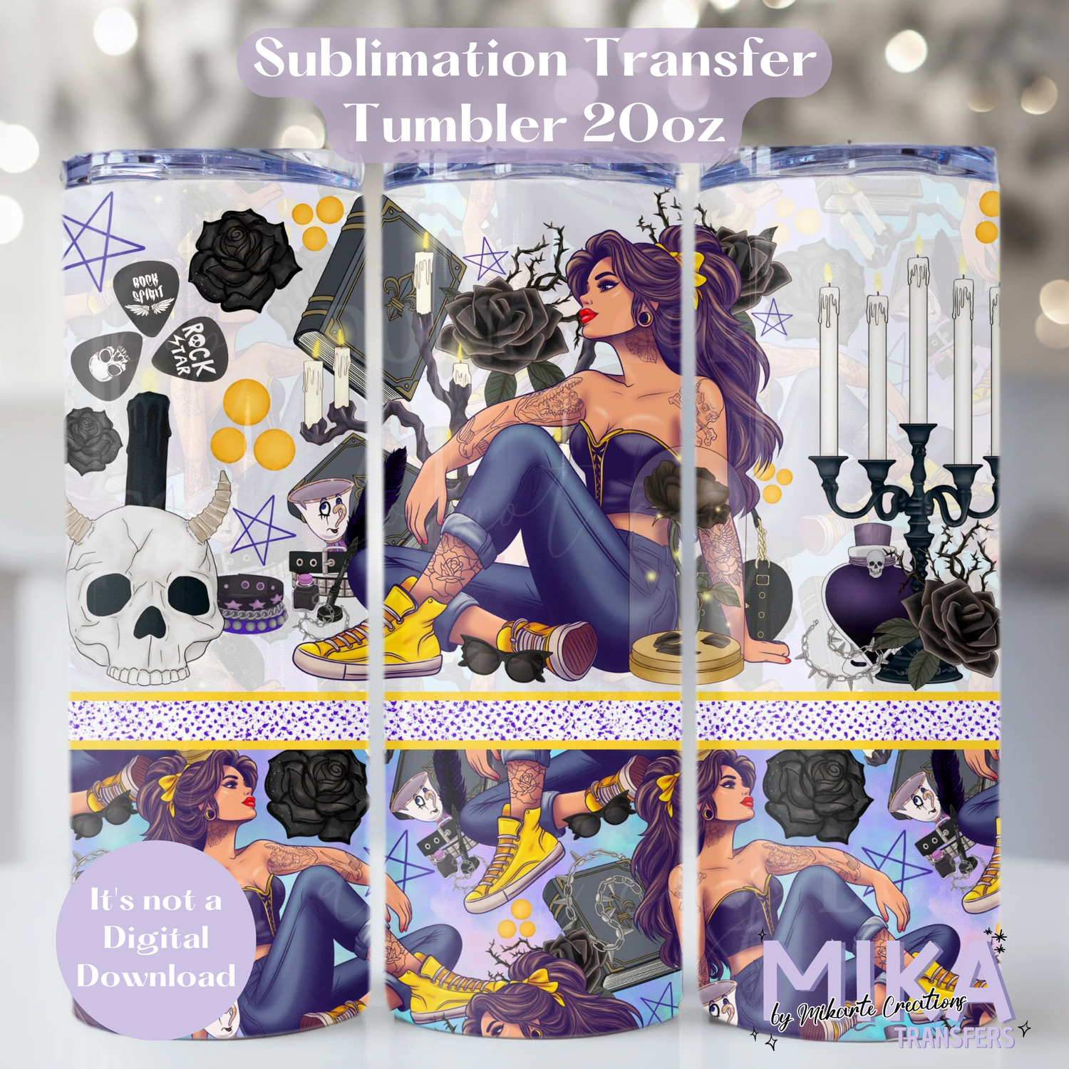 Belle alt | Tumbler Sublimation Transfer