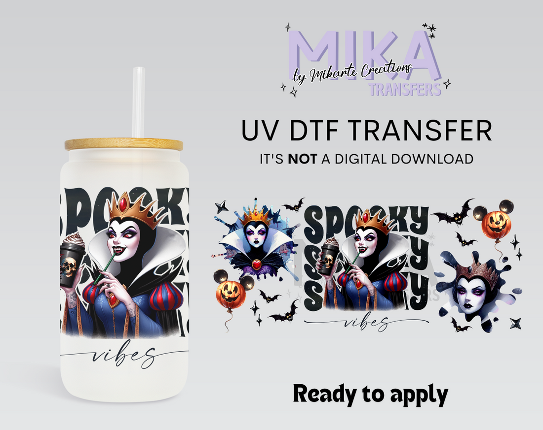 Spooky Evil Queen | UV DTF